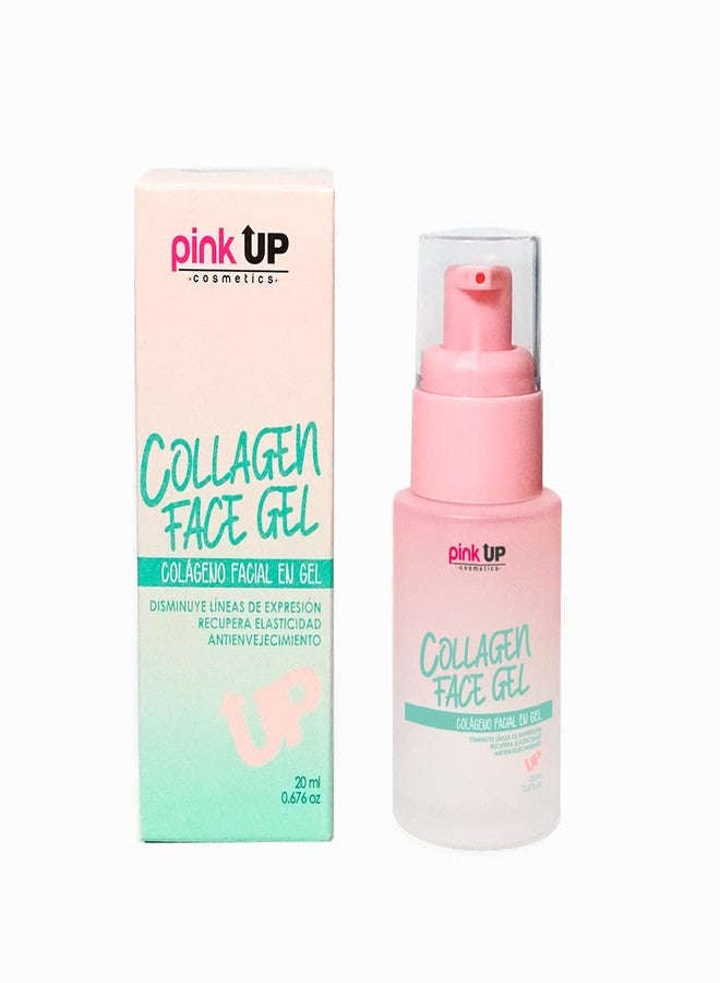 PINK UP Collagen Face Gel | Collagen Serum For Face | Reduces expression lines | Firms facial skin | Dalays the sings of aging | Maximum hydration | Model PKS09 - Image 1